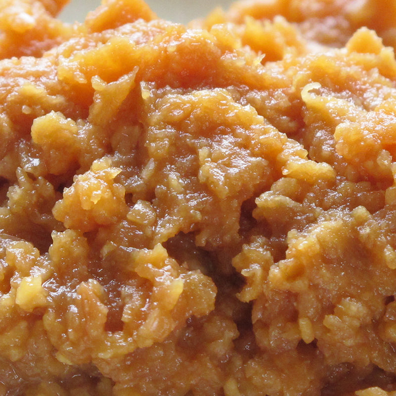 あやこがね味噌900ｇ入り　手作り　無添加　生みそ　学校給食　薪仕込み　蔵仕込み　土っ子田島ファーム　福島県/南会津 ギフト
