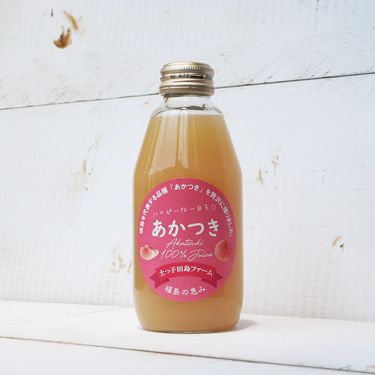 ももジュース２００ｍｌ入り　果汁１００％　　福島県を代表するもも　とろりとした口当たり　土っ子田島ファーム　福島県/南会津  ギフト